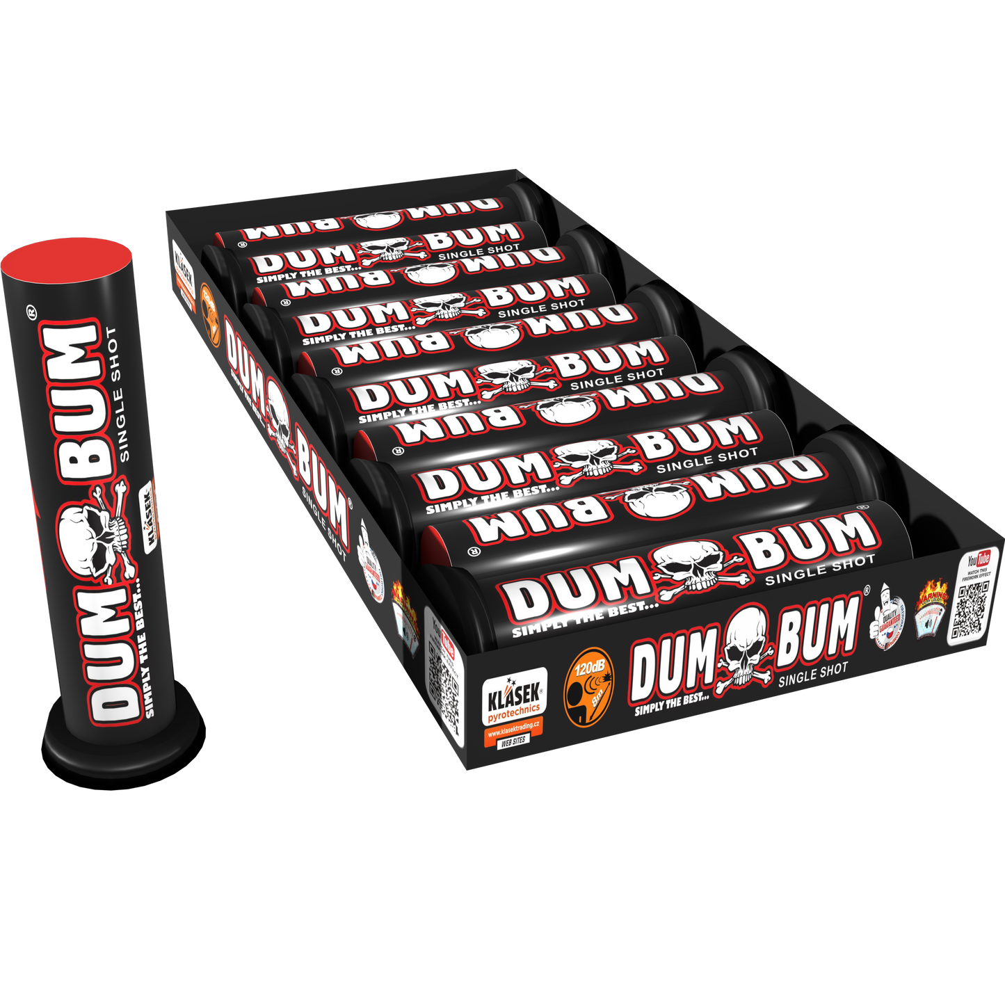 10 single shot Dum Bum 20 MM